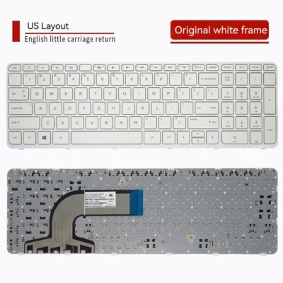 Laptop Keyboard fr HP TPN-Q118 Q121 Q130 Q132 C117 RT3290 15-N 15
