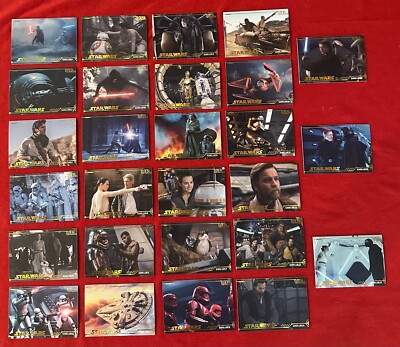 Star Wars Prerelease 2023 COMPLETE 27 Card UR Movie Scene Set
