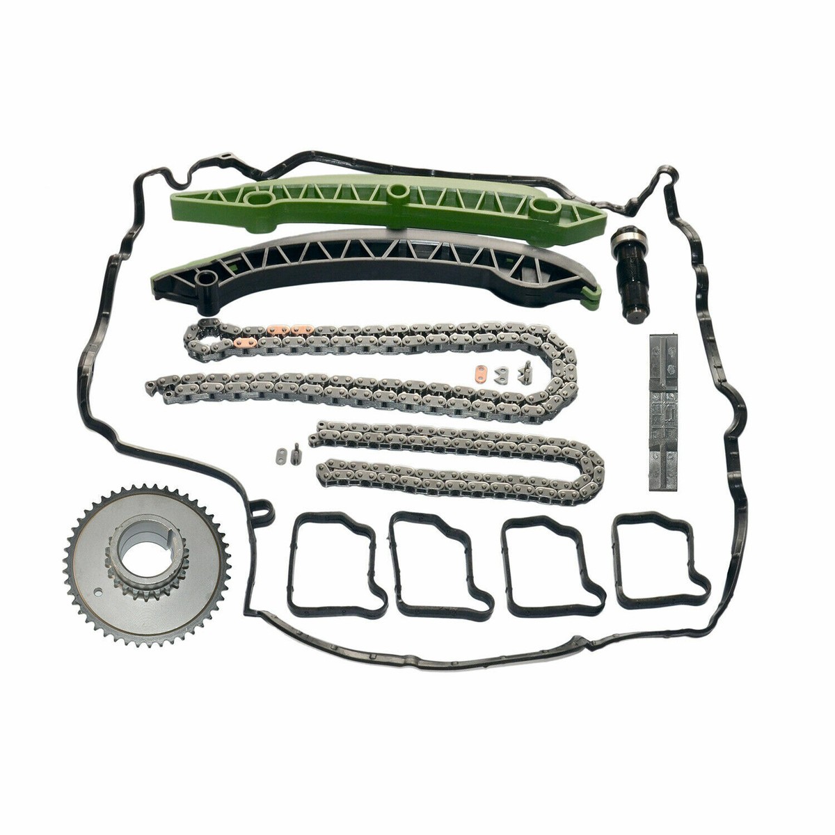 New Timing Chain Kit w/ Gear Mercedes M271 W204 W212 R172 C200  