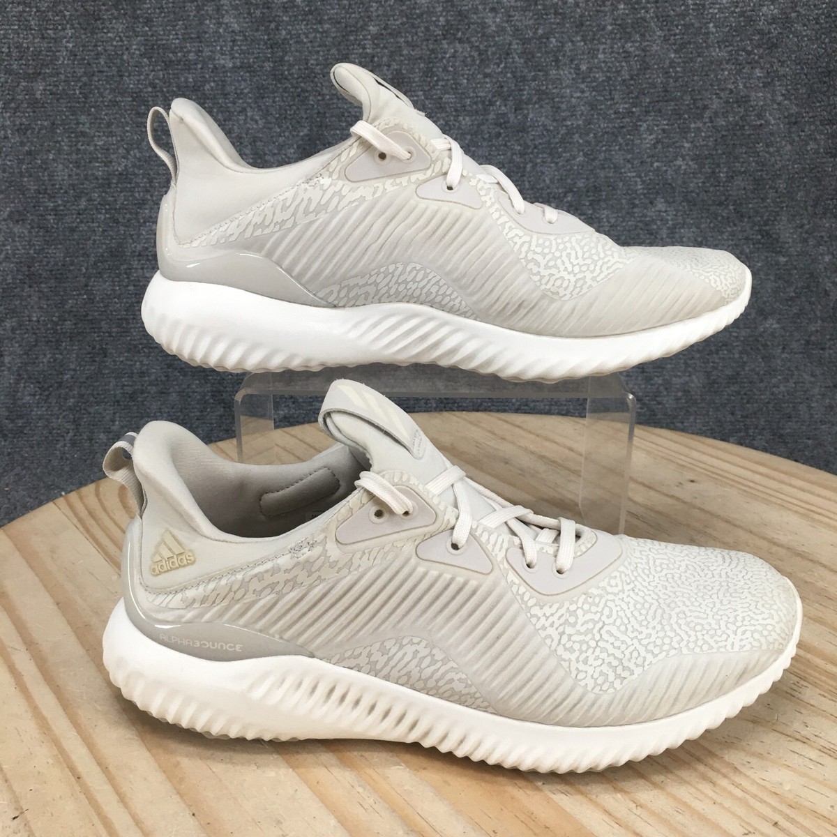 Size Adidas Alphabounce Reflective HPC AMS Clear Brown for