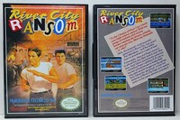 River City Ransom - Nintendo Nes Custom Case - No Game River City Ransom - Nintendo Nes Custom Case - No Game