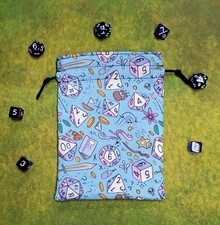 RPG Dice Role Playing Games dice bag, card bag, makeup bag