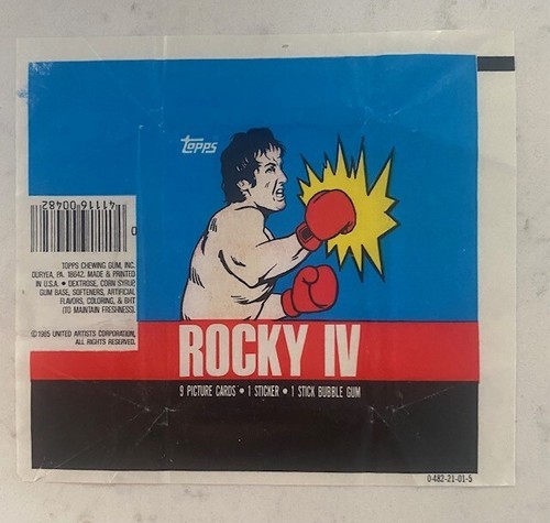 INDIVIDUAL MOVIE AND TV SHOW TRADING CARD EMPTY WAX WRAPPERS TOPPS DONRUSS - Picture 52 of 87