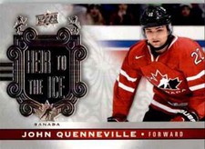 2017-18 Upper Deck Team Canada Heir To The Ice John Quenneville #158