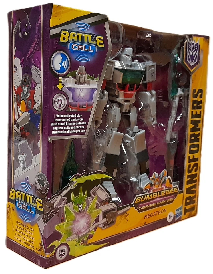 Transformers Actionfigur Megatron Cyberverse Adventures Battle Call Hasbro E8378 - Bild 3 von 3