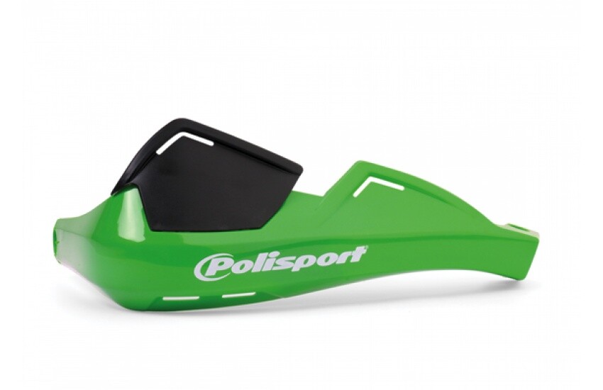 Protège-mains Evolution Integral vert pour guidon de 22mm