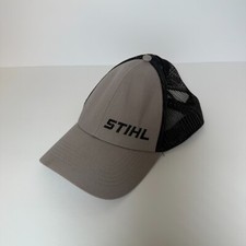 Stihl Snap Back Hat Black Gray Baseball Cap Trucker Hat Mesh Dad Hat