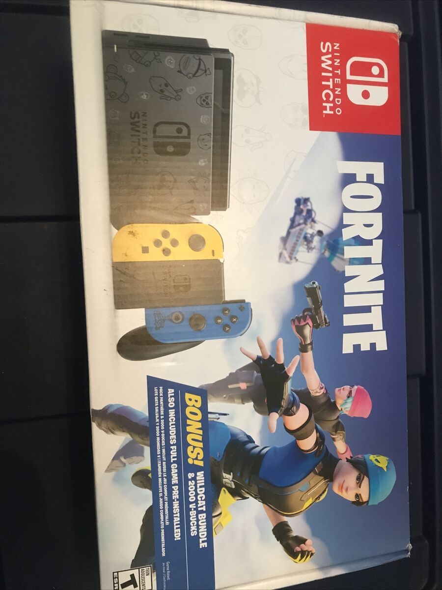 BRAND NEW NINTENDO SWITCH Fortnite Special Edition - Wildcat BRAND NEW NINTENDO SWITCH Fortnite Special Edition - Wildcat
