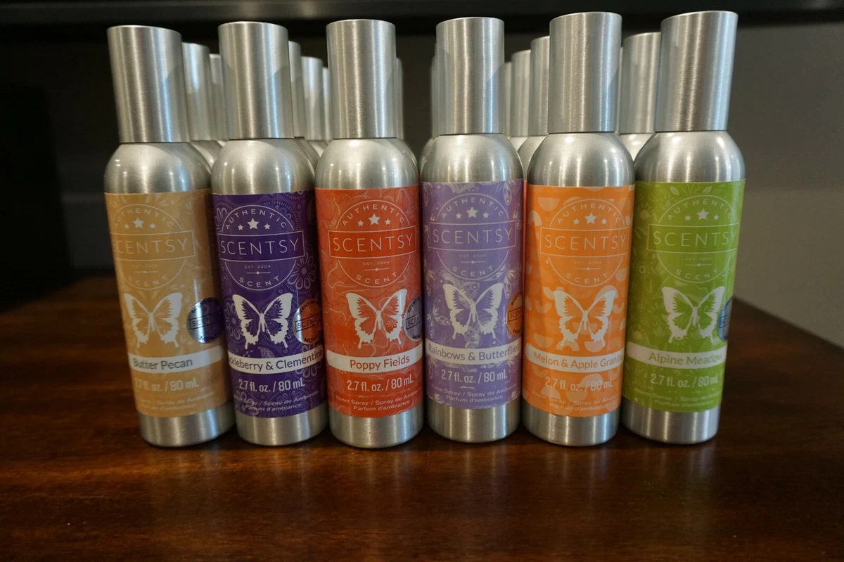 NEW Scentsy Room Sprays Air Freshener Current Retired Holiday You Choose UPDATED