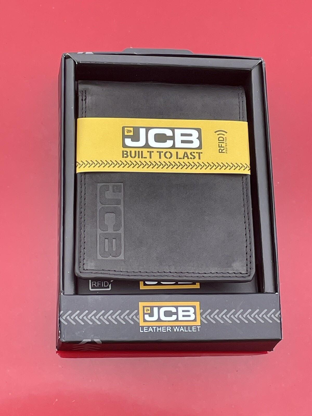 RFID Wallet DESIGNER Mens Leather Safe Contactless Card Blocking 