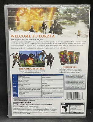Final Fantasy XIV 1.0 (PC) BRAND NEW *Read Description
