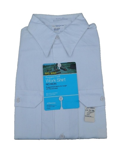 JCPenney vintage 70s big mac permanent press shirt | eBay