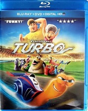 Turbo - Blu-Ray DVD - Dreamworks Like New