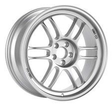 Enkei Rpf1 18x8.5 5x114.3 30mm Offset 73mm Bore Silver Wheel Evo 8 9 350z 