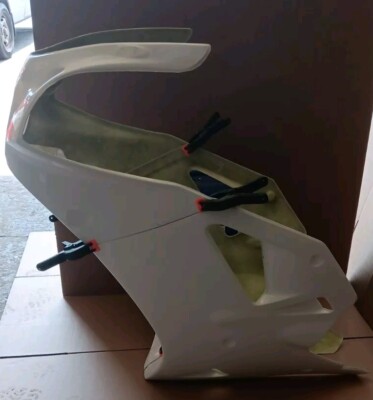 Kawasaki ZXR 750 H ZXR750H 1989/90 Front Fairing Panels Fiberglass