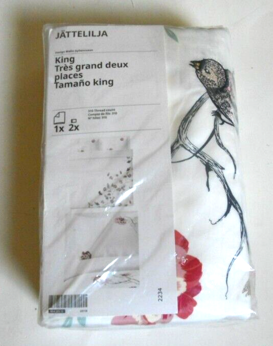 IKEA JÄTTELILJA Duvet Cover And Pillowcase(s) *KING* NIP eBay