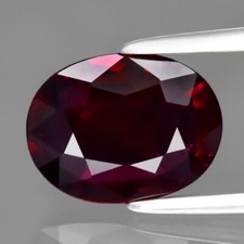 1.18ct 8.7x6.7mm Oval Red Ruby Mozambique Gemstone