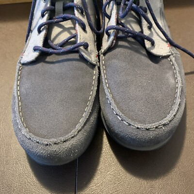 Hari Mari Canyon Trek Gray Suede Boots Men display picture 1