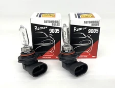 2 Bulbs 9005 HB3 Halogen High Beam 65W Bulbs Headlights Lamps USA Based