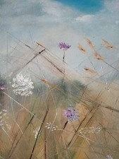 Quadro arte contemporanea, olio su tela. Spatola,  50x50 cm.