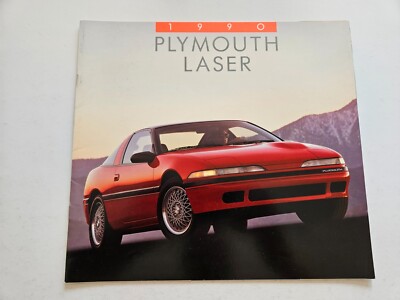 PLYMOUTH LASER VERKAUFSPROSPEKT 1990 USA
