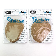 Walkize Womens Metatarsal Nude Tan Ball Of Foot Cushions Foot Pads 2 Pairs