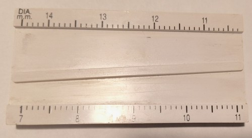 RGP Diameter guage (or anything round)