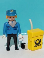 PLAYMOBIL FIGUR ALTER POSTBOTE 3309 POST DHL POSTWAGEN