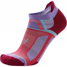 Balega Hidden Contour Recycled No Show Running Socks - Lavender/Pinkberry