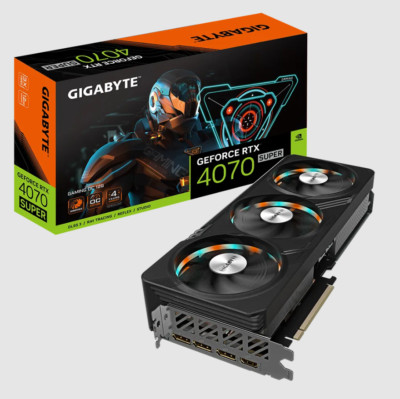 Gigabyte GeForce RTX 4070 OC 12G Graphics Card SUPER GAMING GPU