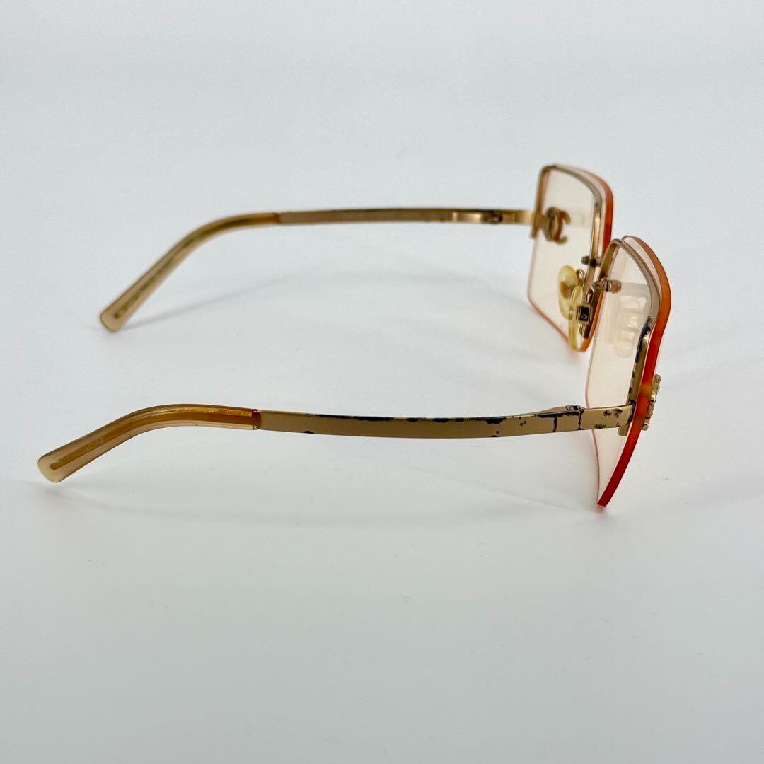 【CHANEL】シャネル　4092-B　ゴールド系　ココマーク　幅14cm CHANEL】シャネル 4092-B ゴールド系 ココマーク 幅14cm CHANEL