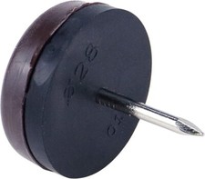 Thickened Furniture Glide,1-1/8 inch Nail On Cushioned Furniture BOX OF 2500 QTY
