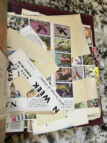 National Wildlife Federation Conservation Stamp Album 1939-1947 Antique Animals - Picture 9 of 9