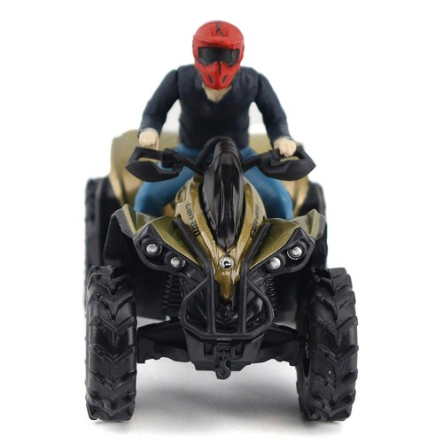 Can-Am Renegade X mr 1000R Liquid Titanium and Magma Red 1:32 by Diecast Masters - Picture 2 of 8