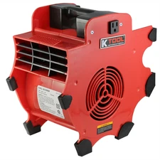 K Tool 77702 Workforce Blower, 3-Speed, 300 CFM, Impact Resistant Design