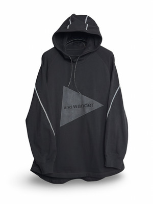 And Wander  Japan Hoodie Front Logo Pullover Size 6 JP / XXL