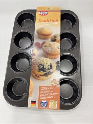 Dr. Oetker 12er Muffinbackform Muffinform Muffinbackblech Muffin Tradition 1482
