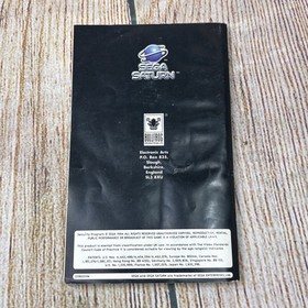 Theme Park Sega Saturn Complete With Manual (PAL)