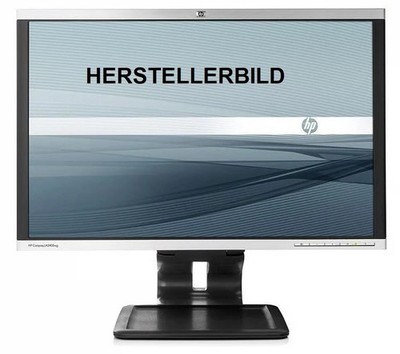 HP Compaq LA2405wg 24 Zoll WUXGA 16:10 LED Monitor DisplayPort VGA DVI Silber