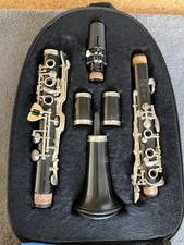 Schreiber D26 B Klarinette mit Tasche und Zubehör