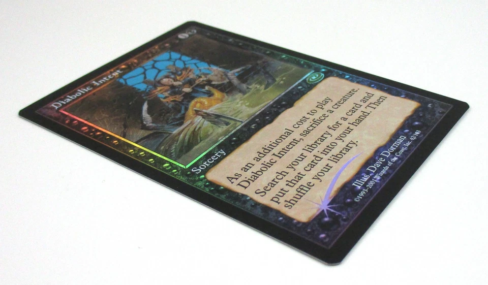 Diabolic Intent MTG Sorcery Card Planeshift 42/143 Rare FOIL NM Magic - Image 3 of 3
