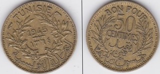 50 centimes 1945
