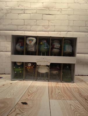 10pc Featherly Friends 2024 Reunion Collection Christmas Birds Set by Wondershop