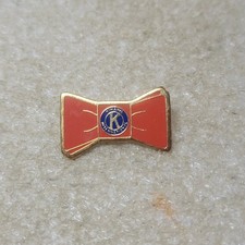 Kiwanis International Lapel Pin Bowtie Enamel Clutch