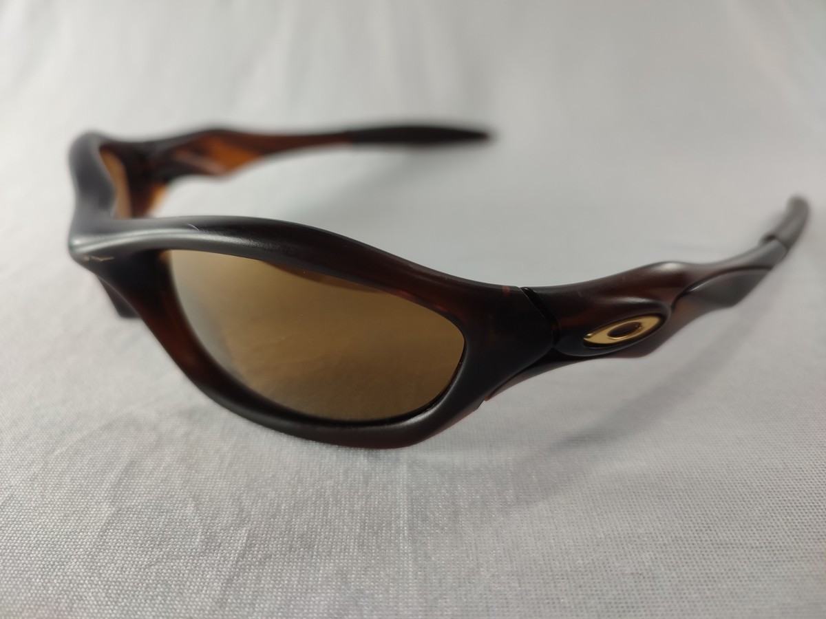 RARE Oakley UNKNOWN Sunglasses Matte Rootbeer Bronze GOLD ICON USA