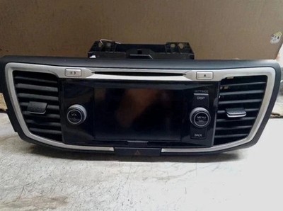2013-2015 Honda Accord Radio Receiver Lower Display Screen EX-L Leather OEM