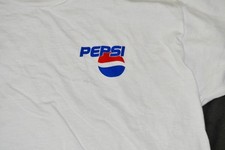 Vintage Pepsi Cola T Shirt Globe Logo Fruit of the Loom XL