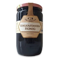 Edelkastanienhonig 1000G Xxl Glas Bienenhonig 100% Naturbelassen Kastanien-Honig