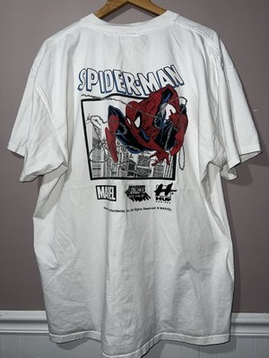 HUF x SPIDERMAN x MARVEL double sided COMIC BOOK SHIRT XXL