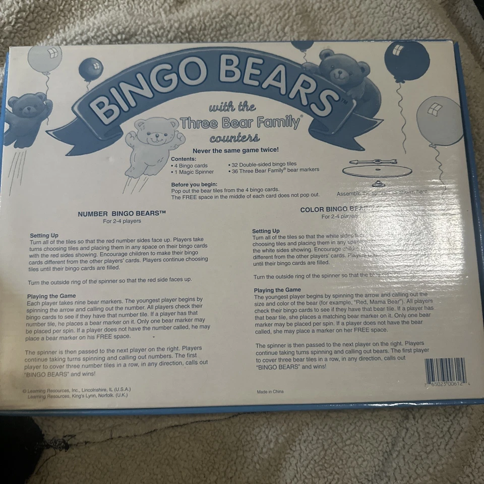 宾果熊带三只熊家庭柜台儿童游戏! — 第 3/3 张图片